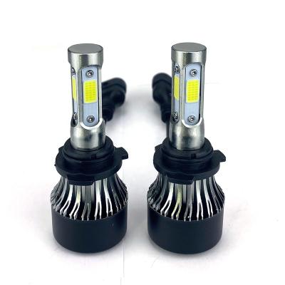 China Aluminum High Brightness 4sides Led Headlight 9006 Single Beam For 60W 6000Lumen for sale