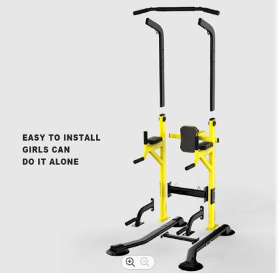 China Home Use Power Tower Pull Up Station Multi Station For Home Office Gym Pull Up Power Tower Dip Station for sale