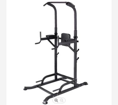 China Modern Power Tower Multi Function Free Standing Pull Up Helm Dip Station for sale