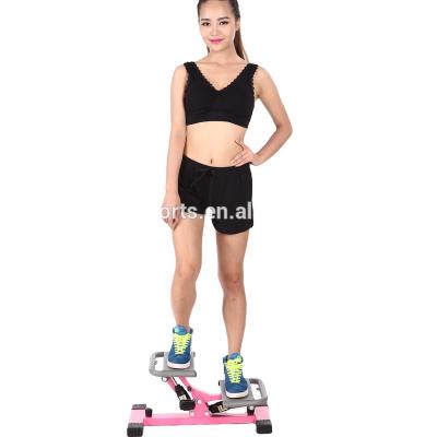 China Steel+ABS+PVC Mini Stepper Gym With Mini Exercise Step Machine for sale