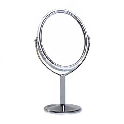 China Portable Double Side Rotate Mirror Makeup Mirrors Table Desk Standing Dresser Women Cosmetic Magnifying Beauty MU019 for sale