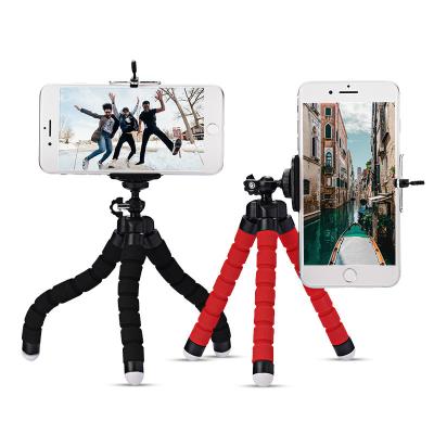 China Mini Flexible Sponge Octopus Tripod Mobile Phone Smartphone Tripod for SF19 Camera for sale