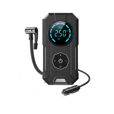 China Passenger Car New Arrival Automatic Lightweight Wireless Digital Display Portable Car air pump tire Inflator Pump For Bicycle Car tires for sale