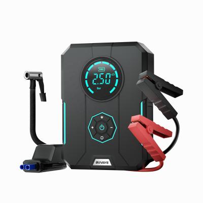 China Passenger Car Tires Inflator Pump Digital Display Portable Lithium Battery Wireless Car tire inflators Air Pump Starter For Car Vehicles for sale