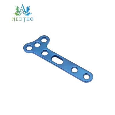 China Used for Small Distal Radius Locking Plate Distal Radius Oblique T-shaped Orthopedic Plates Implant Types of Orthopedic Plates for sale