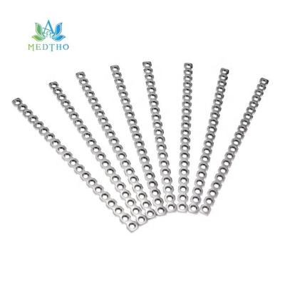 China Used for Reconstruction Animal Straight Plate Veterinary Veterinary Bone Plate Orthopedic Implants for sale