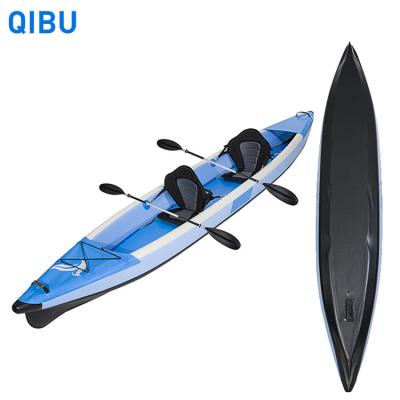 China Wholesale Cheap Sales River On Kayaks Folding Fishing Kayaks 2 Person Canoe Double Kayak For Sale for sale