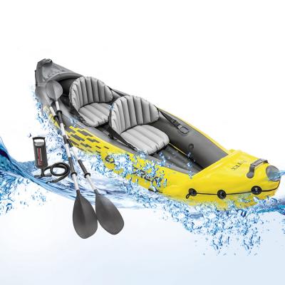 China Hangkong Intex K2 Warter Sports Kayak 2 Person Inflatable Kayak Intex Canoe K2 PVC Boat for sale