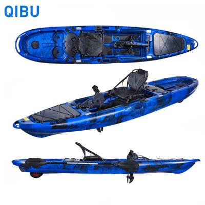 China New High Quality Hangkong Style Wholesale PE Single Material Sit On Top Plastic Fishing Kayak Boats Manufacturer for sale