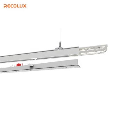 China Warehouse DALI Dimmable High Lumen IP54 Led Linear Trunking System for sale