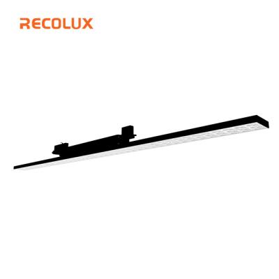 China Retail Commercial Linear Store 1200mm 48W LED Linear Track Light Power Dimmable With Three Phase Track Adapter for sale