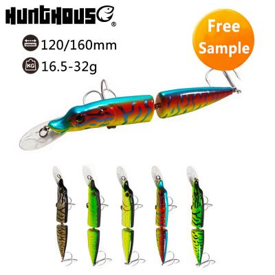 China Outdoor Fishing Activity 120mm 160mm Classic Pike Fishing Minnow for sale