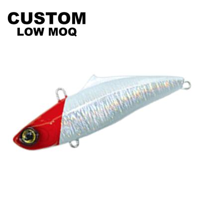 China ABS Plastic Lipless Jerkbait Custom 75mm Bait OEM Hard Metal Fishing VIB Lure for sale