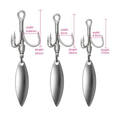 China High carbon jaban treble carbon steel plastic basting ABS octopus hooks silicone fish hook for sale