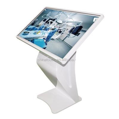 China 3840*2160 Max Resolution Floor Stand LCD Touch Screen Computerized Advertising Data Kiosk 22/32/43/50/55/65 inch for sale