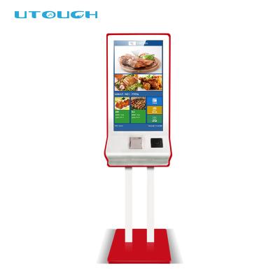 China Restaurant/Mall...Factory Cheap Price 32 Inch Touch Screen Self Service Payment Kiosk Machine For Fast Food Ordering for sale