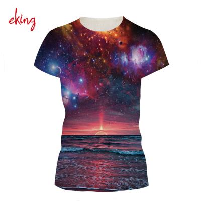 China Anti-pilling Best Quality Custom 100 Polyester Heat Transfer T-Shirts for sale