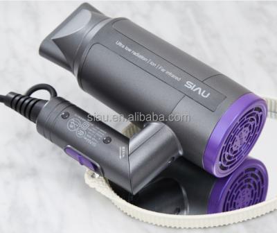 China Ionic hair dryer folding foldable handle travel for sale