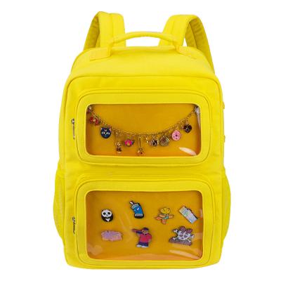 China Mini Cute Kids Waterproof Bag School Display Backpack Fashion Cartoon Waterproof Student Bag Custom Ita Bag for sale