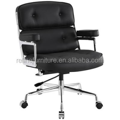 China High Quality Luxury Modern Black Leather Executive Chair China Office Chair RF-S079 for sale