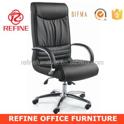 China High end luxury genuine leather office executive chair director highback chair RF-S009 for sale