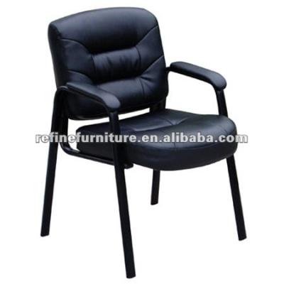 China Leather Executive Chair 4 Leg Office Conference Chair For Sale RF-T030 for sale