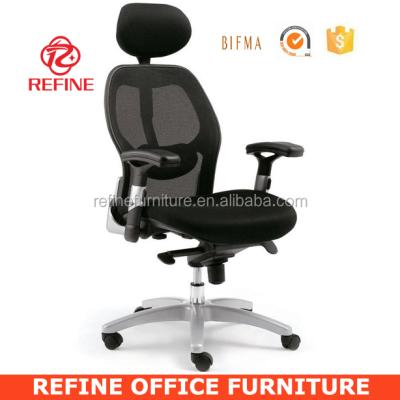 China Modern Design Executive Fully Adjustable Mesh Chair High Back Ergonomic Office Chair With Long Hours Neck Support And Lumbar Support RF-M041 for sale