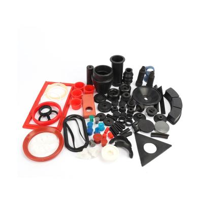 China Durable Factory Customized Rubber Parts Manufacturing Fkm Nbr Made Rubber Parts Molded Rubber Parts for sale