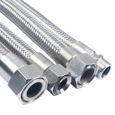 China Corrosion Resistance Flexible Corrugated Stainless Steel Metal Braided Hose For Industrial Use for sale