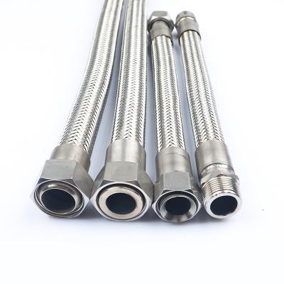 China Corrosion Resistance Stainless Steel Braided Hose High Pressure Metal Braided Ss304 Hose for sale