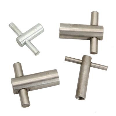 China Building Construction BV Certified Precast Concrete Lifting And Repairing System Thread Insert Rod Fixing Socket Solid With Cross Pin for sale