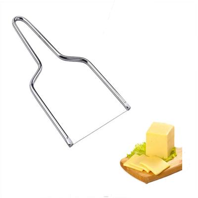 China Viable All Body Stainless Steel Wire Cheese Slicer Sharp Cheese Slicer for sale