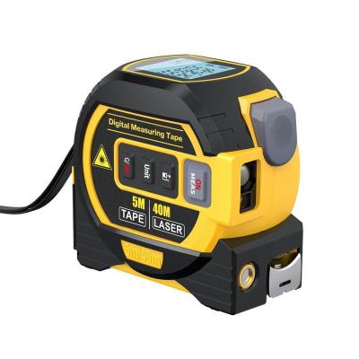 China ABS 3in1 Laser Rangefinder Tape Measure Ruler LCD Display for sale