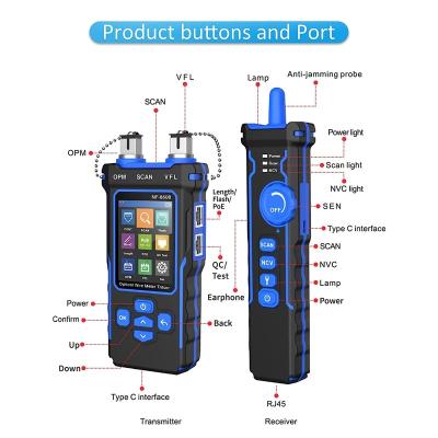 China NOYAFA Network Cable Tester with Optical Power Meter Line Finder 3.94 x 3.94 x 3.15 inches for sale