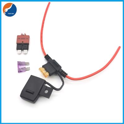 China E39 E38 E37 Circuit Breaker Resettable Fuse Holder Splash Proof Auto Inline Fuse Holder 12AWG For ATY ATO ATC Auto Fuses for sale