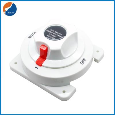 China Weiße Marine Boat Battery Switch, Marine Dual Battery Selector Switch für RV-Motor zu verkaufen