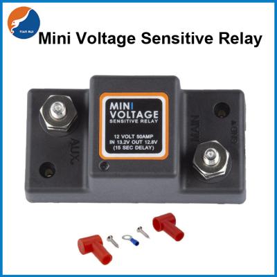 Chine Contrôleur Isolator 12V 50AMP de batterie de relais de Mini Voltage Sensitive VSR de surveillance double pour le bateau de la moto rv d'automobile à vendre