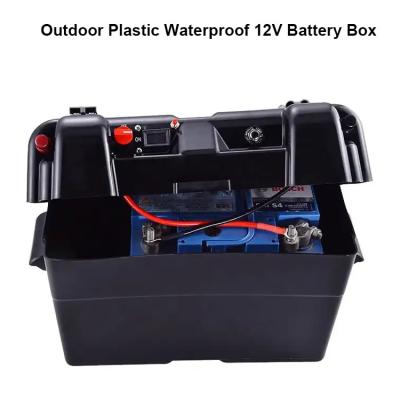 Chine boîte de batterie 12V imperméable extérieure pour le campeur de bateau de Marine Automotive rv et la remorque de voyage à vendre