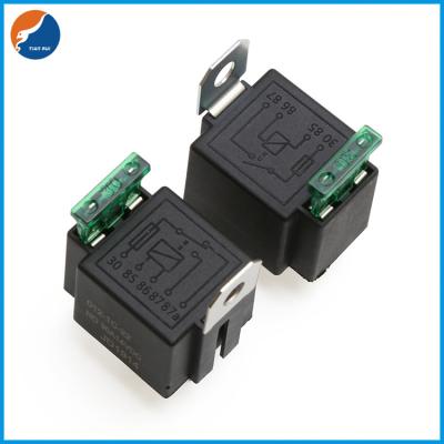 China Relais A4F 30A 12V 4 Pin Automotive Fuse Relay Car mit Metallklammer zu verkaufen