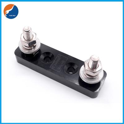 China Fire Retardant Black Base High Current Vehicle Auto Automotive Car Bolt-down Bolt Type ANL Fuse Holder for sale