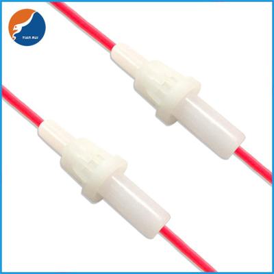 Chine type de Maison Blanche plombé supports intégrés de fusible de tube de verre de bakélite du fil 22AWG de 5.2x20mm de fusible à vendre