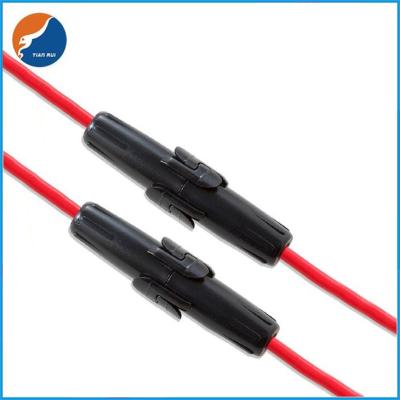 China Van het de Maatdraaislot van 14AWG 16AWG 18AWG 20AWG In-line de Zekeringshouder voor 6x30mm de Snelle Zekering van het Slagglas Te koop