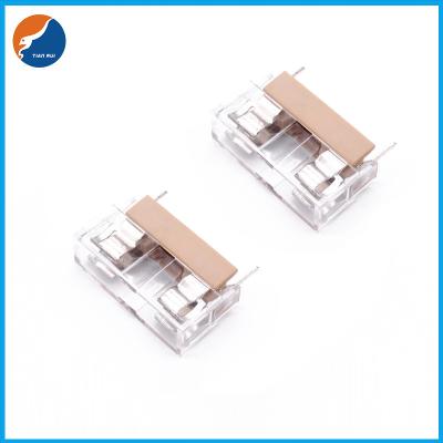 China 244 Nylon Insulation Fuse Size 6.35x32mm PCB Fuse Block Fuse Holder for sale