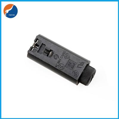 中国 520.PTF50 5.2x20MM Panel Mount Socket Fuse 5x20mm Glass Ceramic Fuse Holder 販売のため