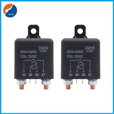 China 200A High Current Automotive Relay 12V 24V Preheating Relay Car Starter Relays en venta