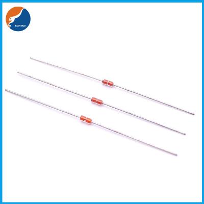 China Het aspareltype van het Loodmf58 Glas kapselde Lineaire PTC van het Siliconesilicium Thermistor 580 OHM 180C in Te koop