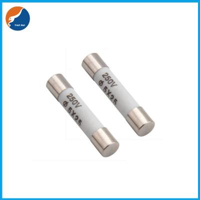 중국 RO55 R055 Cylinder Cap Tube Ceramic Fuse 5x25MM 1A 2A 4A 6A 10A 16A 20A 250V 판매용