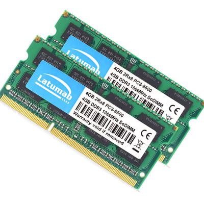 China LAPTOP 32 1333 1600 1066 Mhz Reg Ecc Laptop 16Gb PC 8Gb 1866Mhz 1.5V Memoria Dimm 8 Graphics Card 8G 4 12800R 2133 for sale