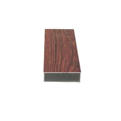 China Door & Window cheap pricewood grain  Aluminium Profile Make Doors and Windows Furniture extrusion Aluminum Profiles Aluminum Sections for sale