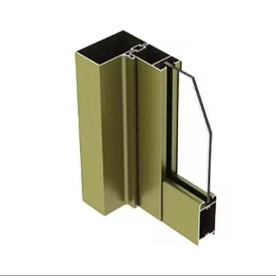 China Sliding Tempered Glass Double Aluminium Window Casement House Window out Swing Windows for sale